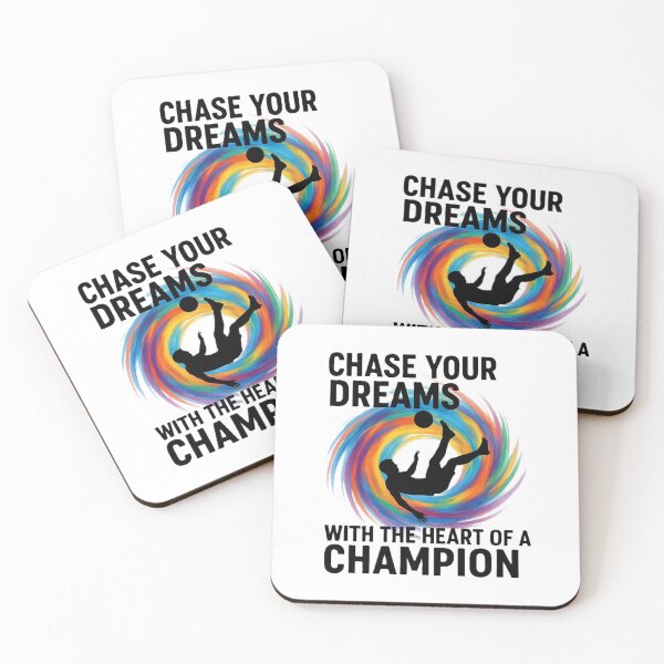 Item preview, Heart of a Champion Bicycle Kick designed and sold by harmandragon04.