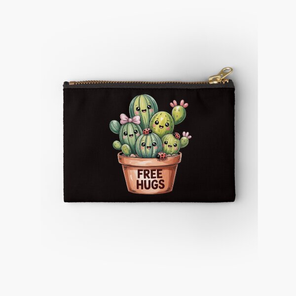 Item preview, Free Cactus hugs Cute cactus present Friendly designed and sold by lavethediso.