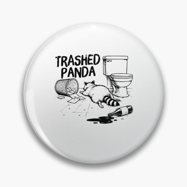 Item preview, Trashed Panda Funny Drunk Raccoon Hangover designed and sold by gunaone-design.