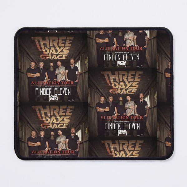 Item preview, ALIENATION TOUR 3 days grace designed and sold by murrietabaut.