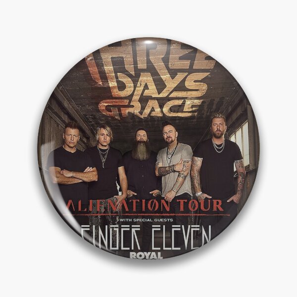 Item preview, ALIENATION TOUR 3 days grace designed and sold by murrietabaut.