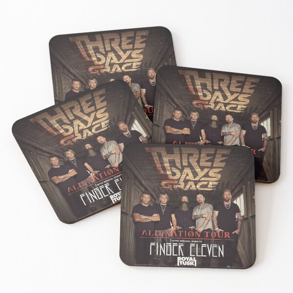 Item preview, ALIENATION TOUR 3 days grace designed and sold by murrietabaut.