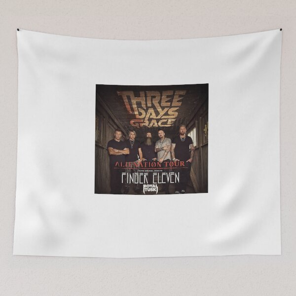 Item preview, ALIENATION TOUR 3 days grace designed and sold by murrietabaut.