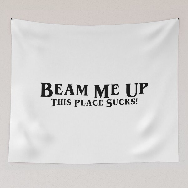 Item preview, Stranger Things Beam Me Up This Places Sucks designed and sold by lavndershrtdays.