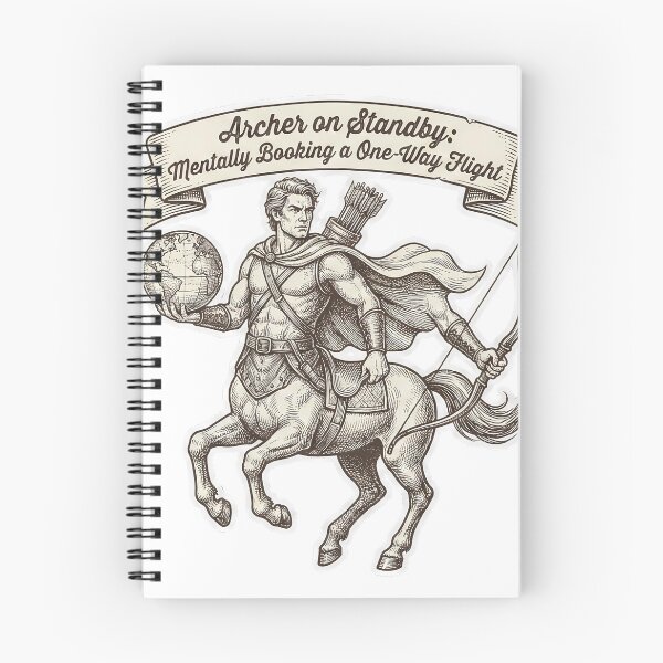 Item preview, Archer on Standby: Mentally Booking a One-Way Flight designed and sold by HelixPedia.