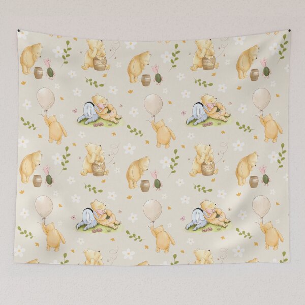 Item preview, Classic Winnie the Pooh and Friends Seamless Pattern designed and sold by Big Day Out Designs.