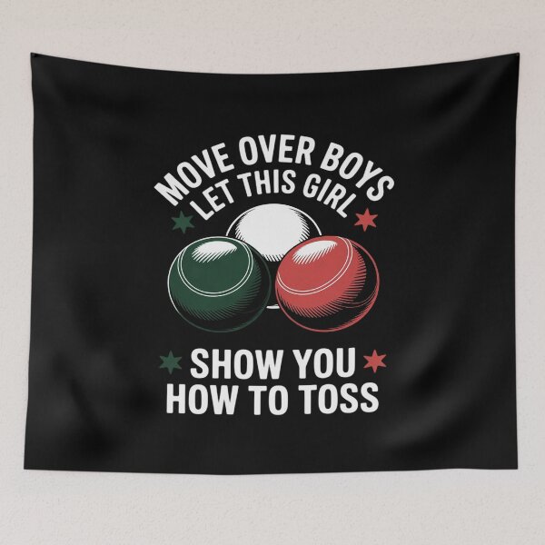 Item preview, Italian boccia Quote for a Bocce Ball Lover Girl designed and sold by RustsyMin.