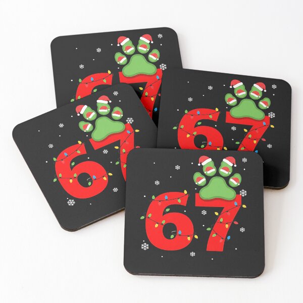 Item preview, Christmas Paw 67 – Cute Dog Cat Lover Holiday designed and sold by TalalosART.