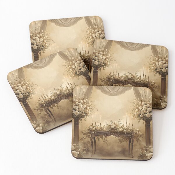 Item preview, Golden Wedding Table Floral Elegance designed and sold by NIVEX.