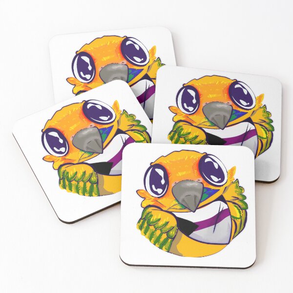 Item preview, Demisexual Pride Parrot designed and sold by ChakraDragons.