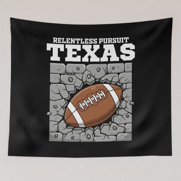 Item preview, TEXAS RELENTLESS PURSUIT - DALLAS FOOTBALL designed and sold by KEF Custom.