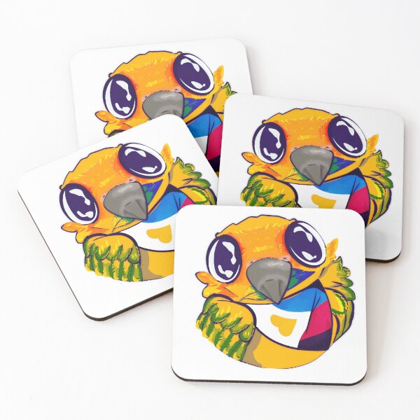 Item preview, Polyamory Pride Parrot designed and sold by ChakraDragons.