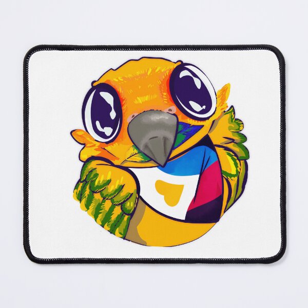 Item preview, Polyamory Pride Parrot designed and sold by ChakraDragons.