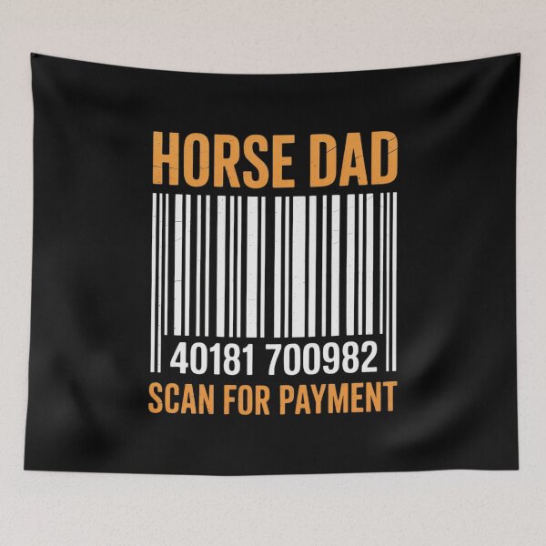 Item preview, Horse Dad Scan For Payment designed and sold by RustsyMin.