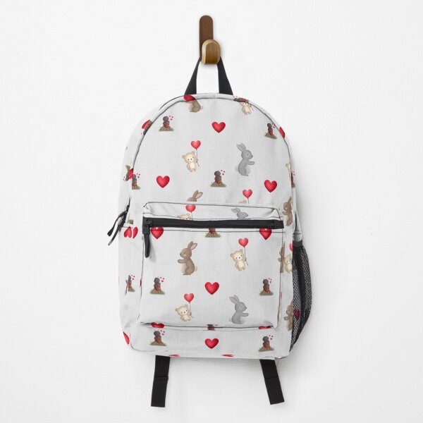 Item preview, Cute Animals with Hearts Kids Pattern designed and sold by LiudmylaMaika.