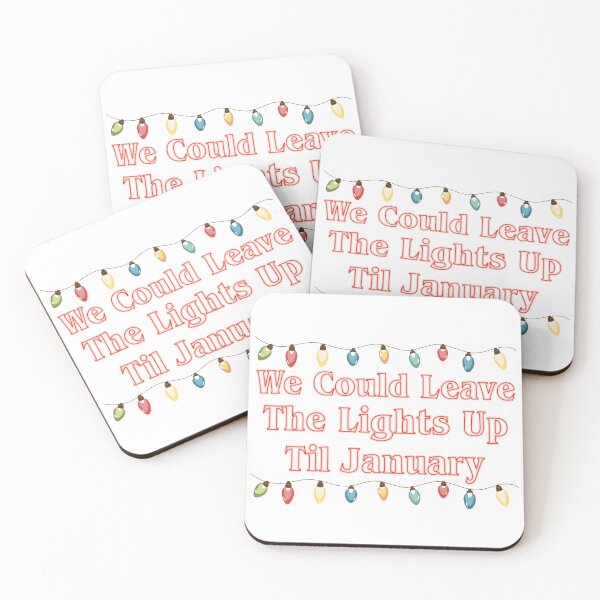Item preview, We Could Leave The Lights Up Til January Stranger Things designed and sold by lavndershrtdays.