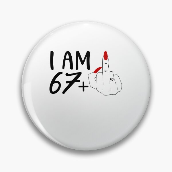 Artikelvorschau, Ich bin 67 plus 1 – Mittelfinger-Lustige Mathe-Idee zum 67. Geburtstag entworfen und verkauft von gunaone-design.