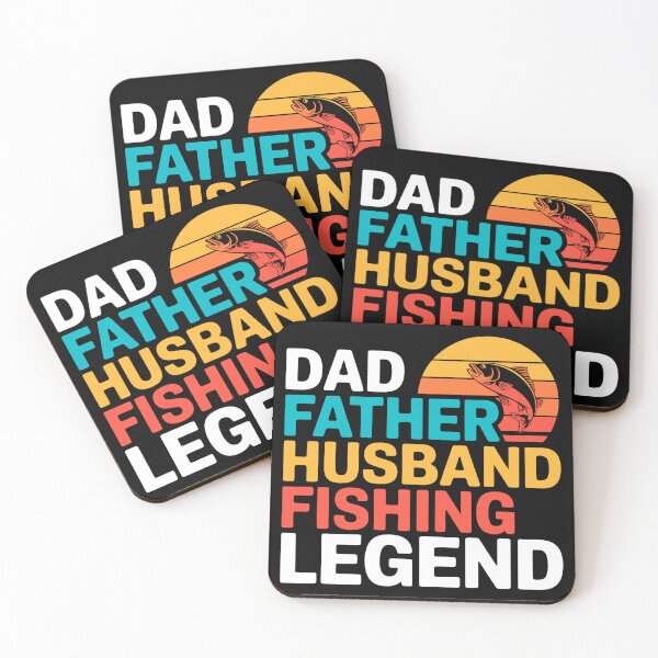 Item preview, DAD FATHER HUSBAND FISHING LEGEND Design designed and sold by BOUCHERIT amine.