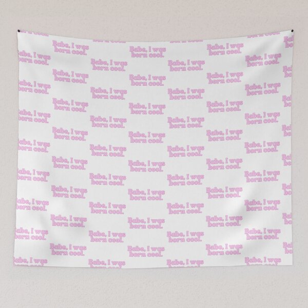 Item preview, Babe, I was born cool designed and sold by Spiffle.