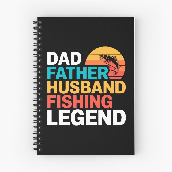 Item preview, DAD FATHER HUSBAND FISHING LEGEND Design designed and sold by BOUCHERIT amine.