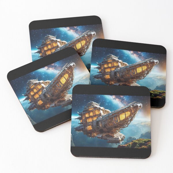 Item preview, Interstellar Ghost Ship Coming in for a Landing designed and sold by Michael Cotto.