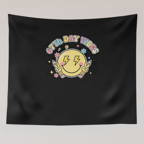 Item preview, Cute 67th Day Vibes Smiley designed and sold by TalalosART.