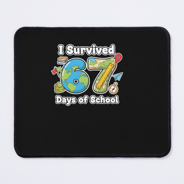 Item preview, Cute Adventure I Survived 67 Days Of School designed and sold by TalalosART.