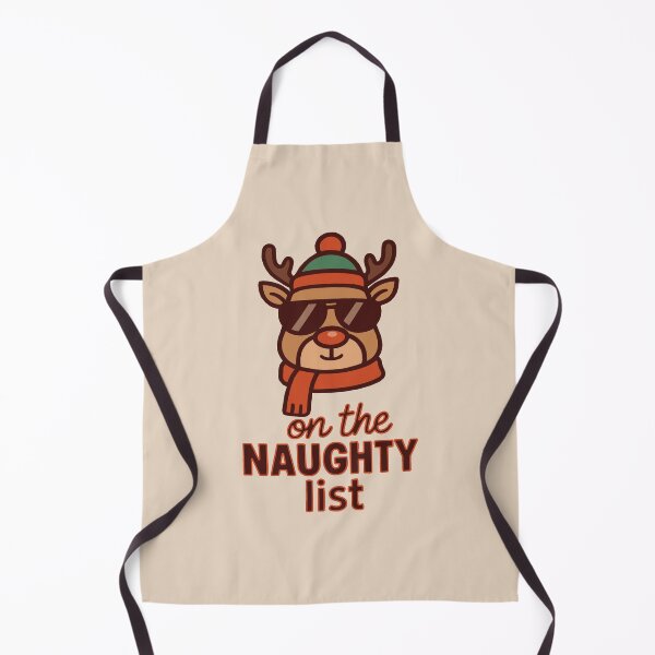 Item preview, Naughty List Reindeer FELIA Holiday Print designed and sold by Felia001.