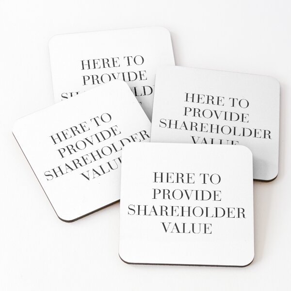 Item preview, Shareholder Value designed and sold by waystoneDesigns.