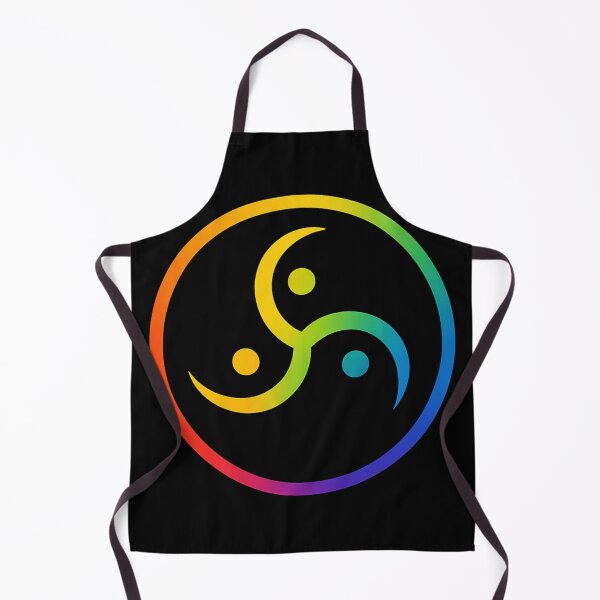 Item preview, BDSM Rainbow Symbol – Minimalist LGBTQ+ Triskelion Logo designed and sold by JonathanP514.