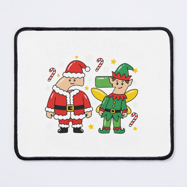 Item preview, I Survived 67 Days of School Christmas-Santa Elf Cute Milestone designed and sold by w66aboo.