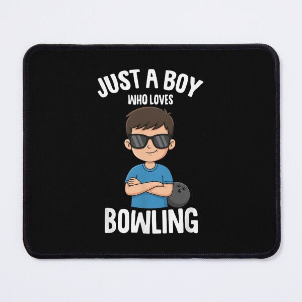 Item preview, Just A Boy Who Loves Bowling Bowler designed and sold by Gogetgiggles.