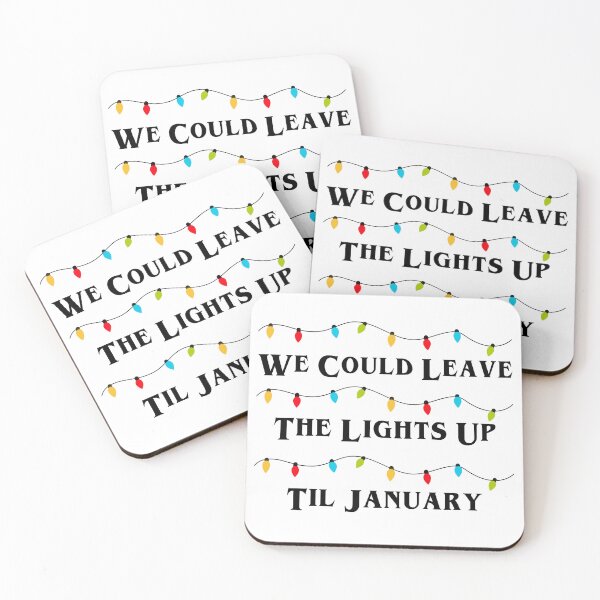 Item preview, Stranger Things We Could Leave The Lights Up Til January  designed and sold by lavndershrtdays.