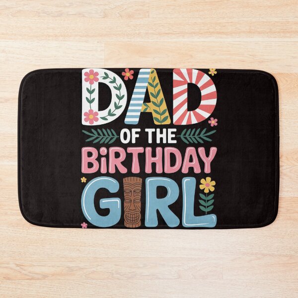 Item preview, Daddy Of The Birthday Girl Hawaii Family Party Decor designed and sold by RopboxRone.