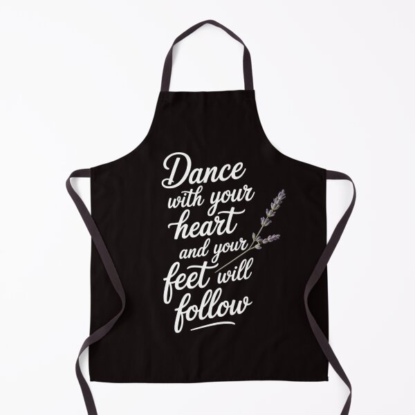 Item preview, Cute Quote Dance with Your Heart and Your Feet will Follow designed and sold by RopboxRone.