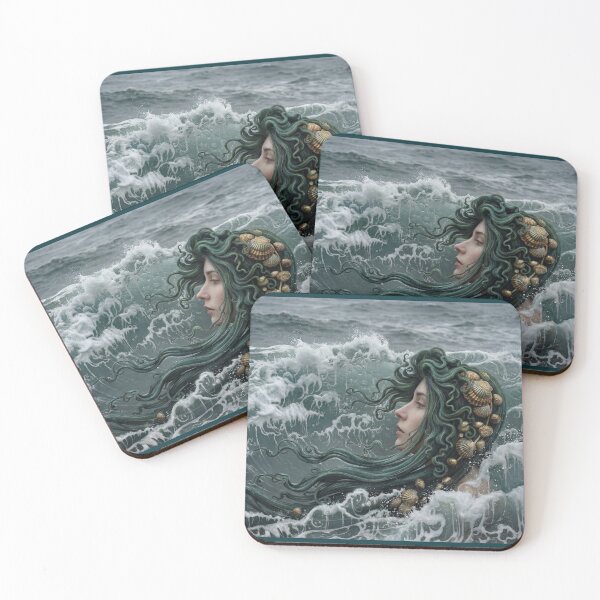 Item preview, The Wave (After Henri Privat Livemont's La Vague) designed and sold by Tridentulus.