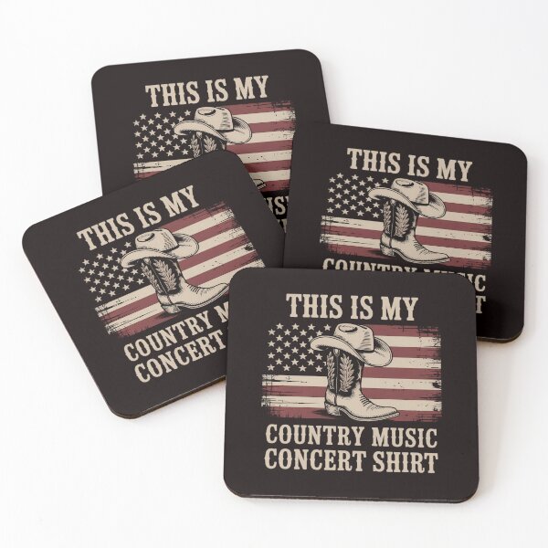 Item preview, Cowboy Boots Hat This Is My Country Music Concert designed and sold by RopboxRone.