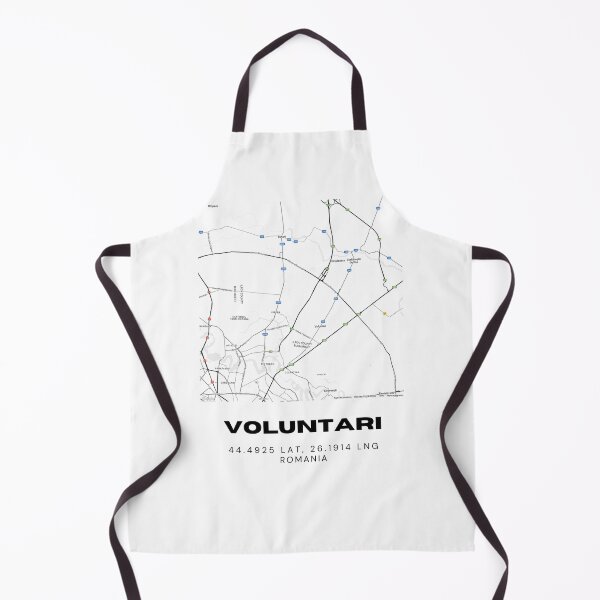 Item preview, Voluntari Romania Minimalist Map Artwork designed and sold by RM-Journey.