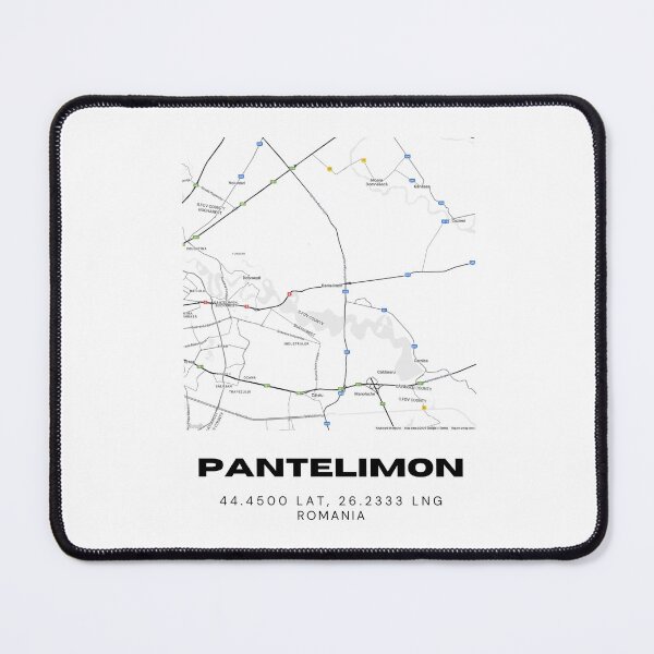 Item preview, Pantelimon Romania Minimalist City Map Poster designed and sold by RM-Journey.