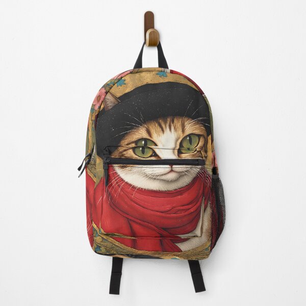 Item preview, A medieval cat among fantastical roses. designed and sold by Natalia-Vlad.