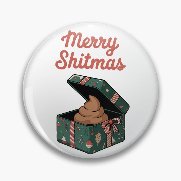 Item preview, Poop Gift Box Merry Shitmas designed and sold by Gkinoki.