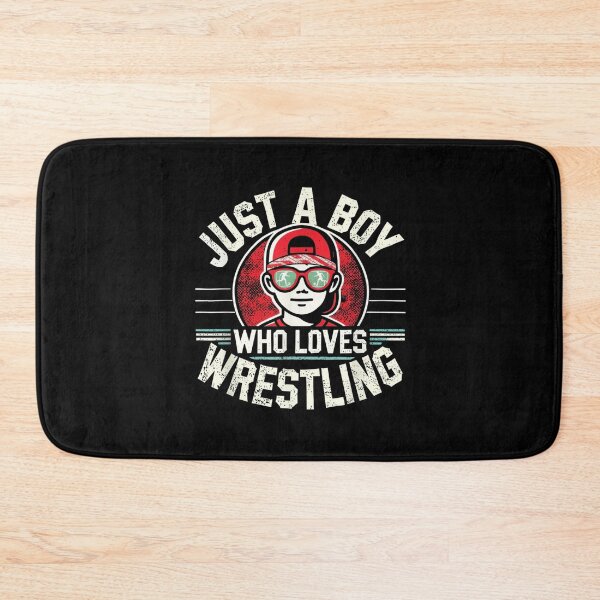 Item preview, Just A Boy Who Loves Wrestling designed and sold by Gogetgiggles.