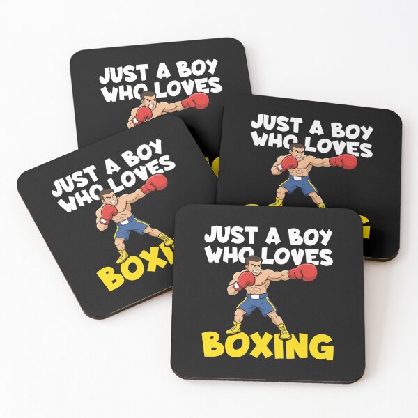 Item preview, Just A Boy Who Loves Boxing Boxing Fan designed and sold by Gogetgiggles.