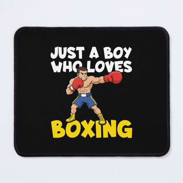 Item preview, Just A Boy Who Loves Boxing Boxing Fan designed and sold by Gogetgiggles.