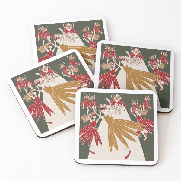 Item preview, NINE LADIES DANCING, THE TWELVE DAYS OF CHRISTMAS designed and sold by Susan Marie Williams.