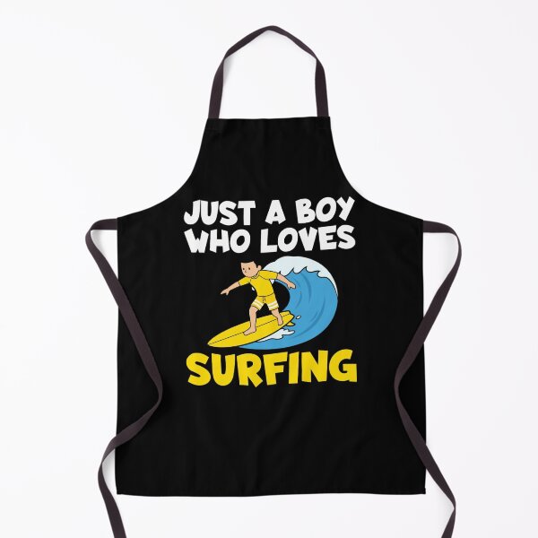 Item preview, Just A Boy Who Loves Surfing Surfer Boy designed and sold by Gogetgiggles.