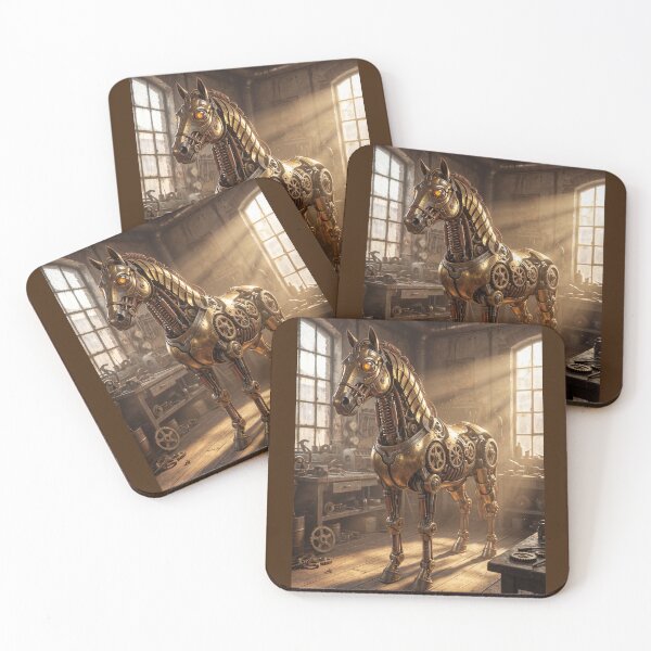 Item preview, Steampunk Clockwork Horse designed and sold by Tridentulus.