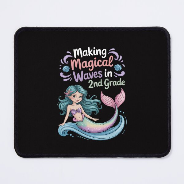 Item preview, 2nd Grade Cute Mermaid Girls Second Grade Making Waves designed and sold by Silicula.