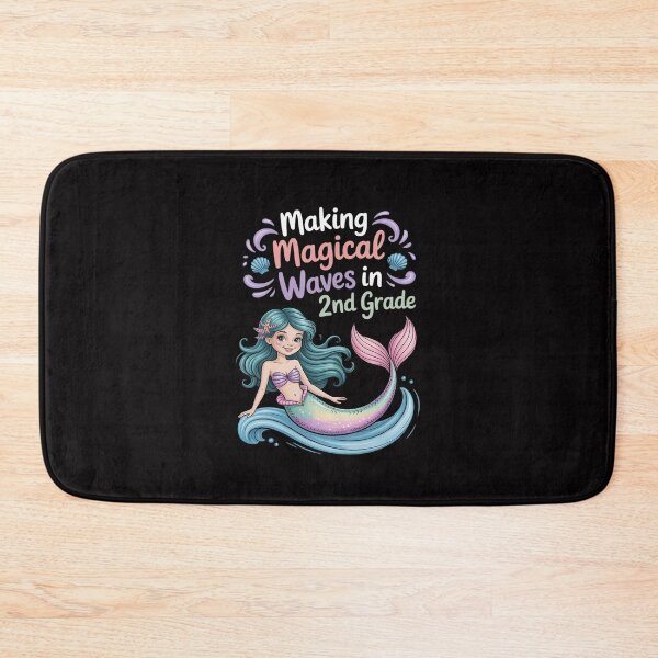 Item preview, 2nd Grade Cute Mermaid Girls Second Grade Making Waves designed and sold by Silicula.