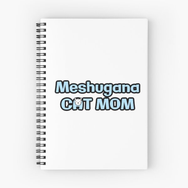 Item preview, Meshugana Cat Mom designed and sold by Funny Yiddish Designs.